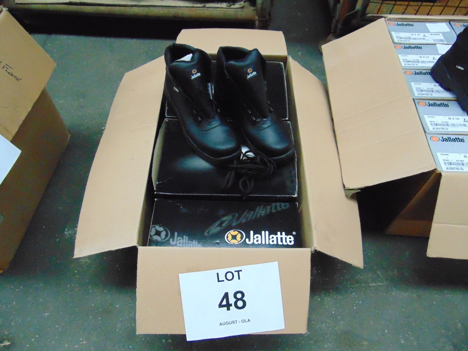 Qty 5 x UNISSUED Jallatte Safety Boots Size 12