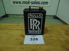 ROLLS ROYCE FUEL CAN WITH BRASS CAP