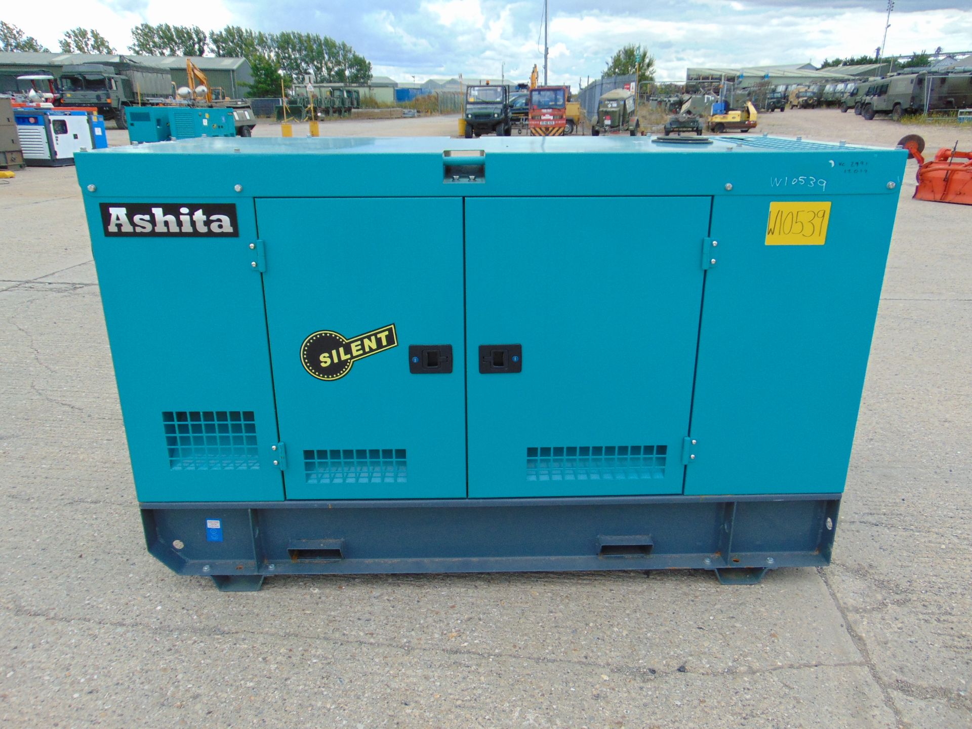 UNISSUED 50 KVA 3 Phase Silent Diesel Generator Set. This generator is 3 phase 50 Hz