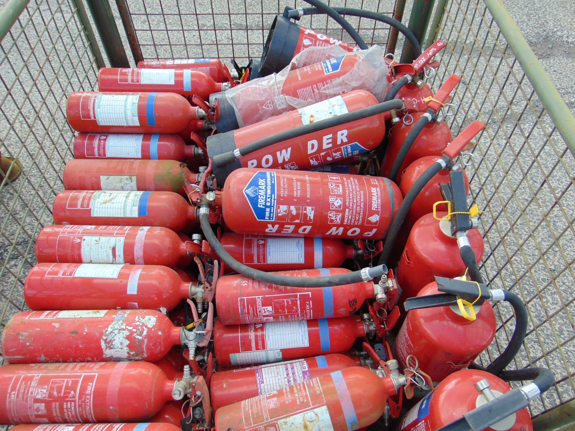 Approx 80 x Mixed Fire Extinguishers