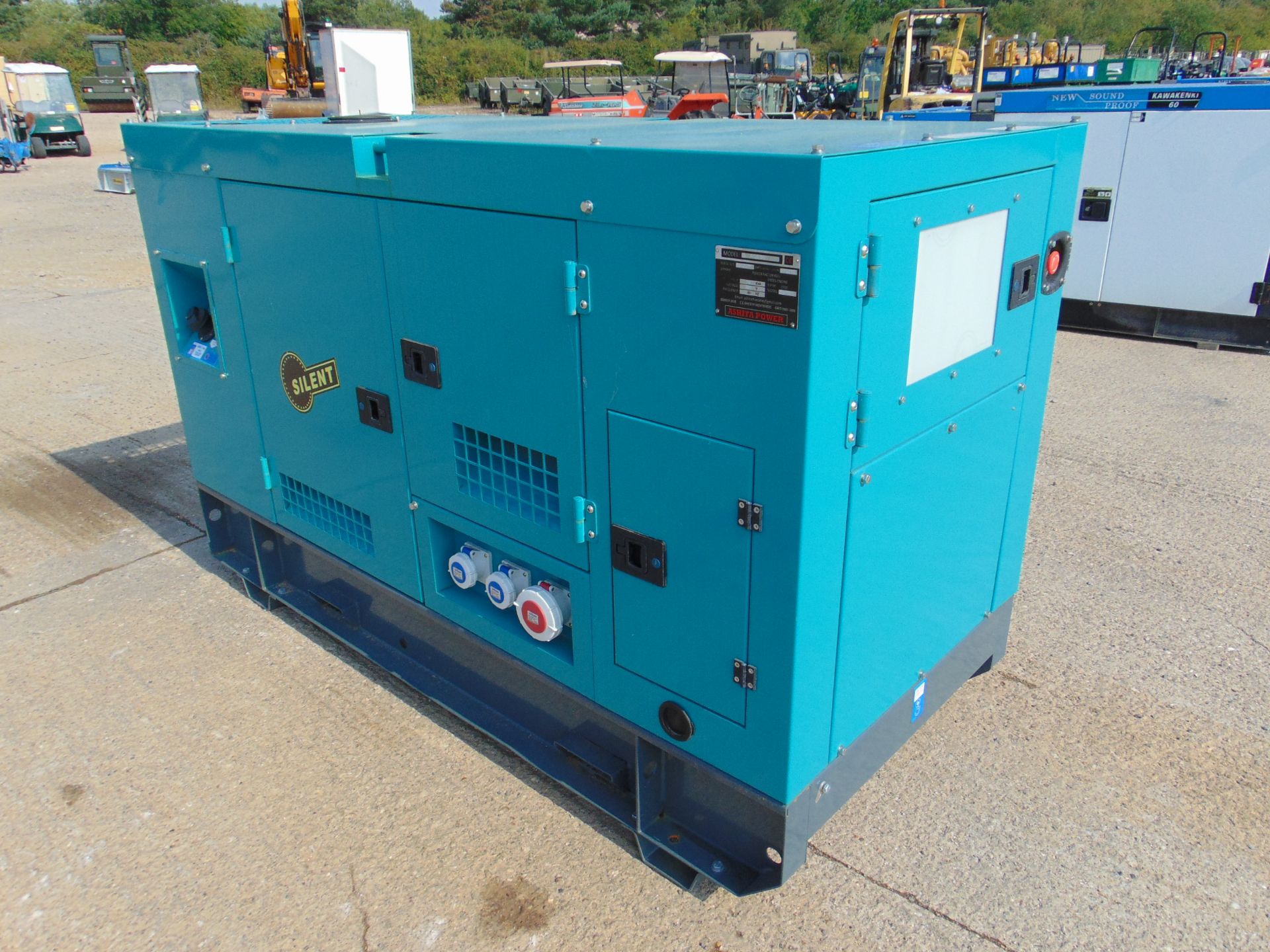 UNISSUED 50 KVA 3 Phase Silent Diesel Generator Set - Image 3 of 20