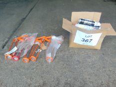 QUANTITY OF SEALANT, ADHESIVE, AND APPLICATORS GUNS UNUSED