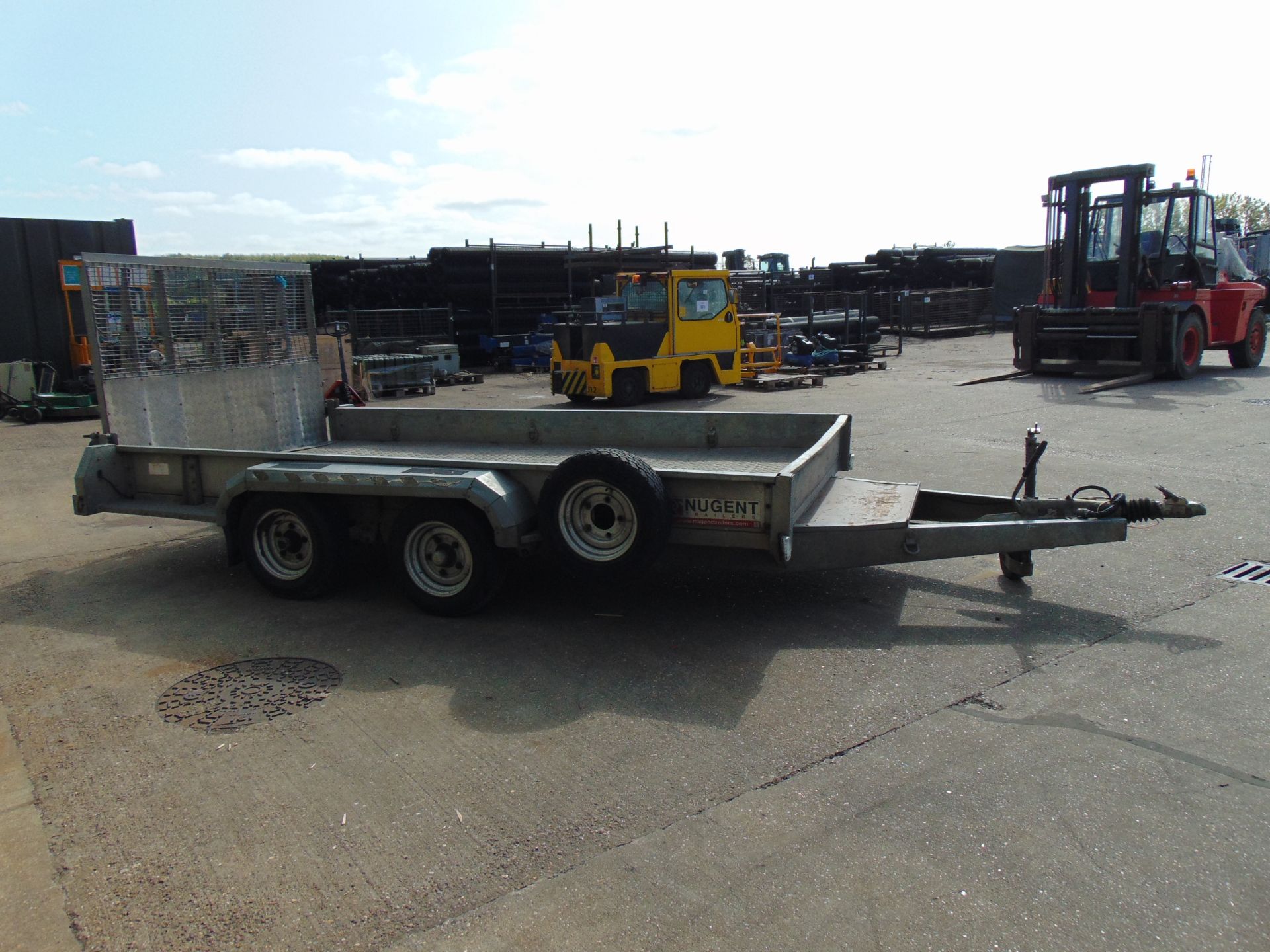 Nugent Twin Axle Plant Trailer with Ramp - Image 7 of 18