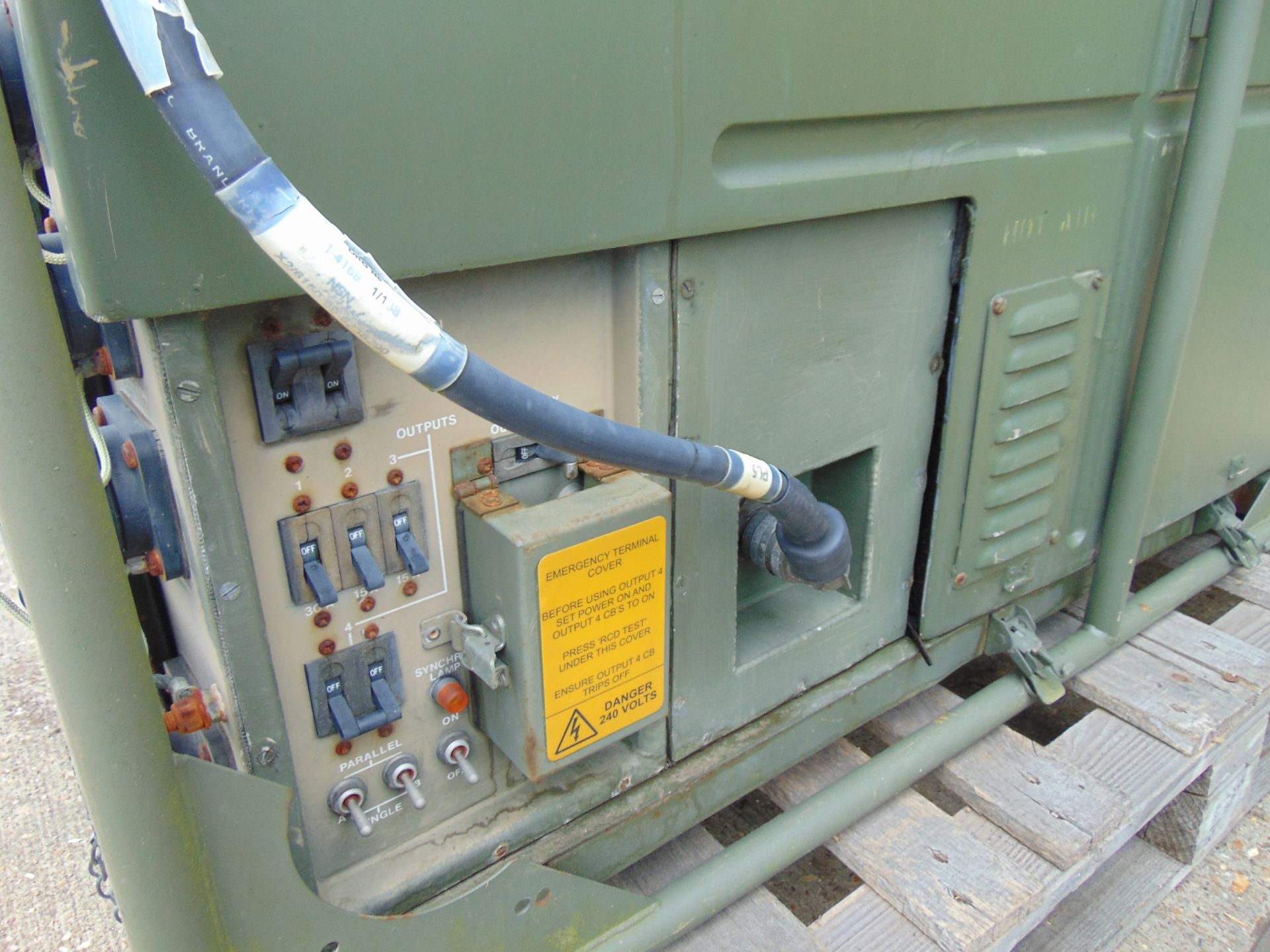 Lister/ Petter 5.6 KVA 240 volt single phase 50 Hz Diesel Generator - Image 7 of 9