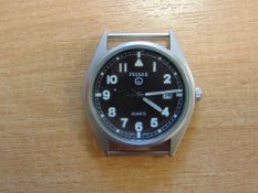 VERY NICE UNISSUED PULSAR SERVICE WATCH NATO MARKINGS- DATED 2002