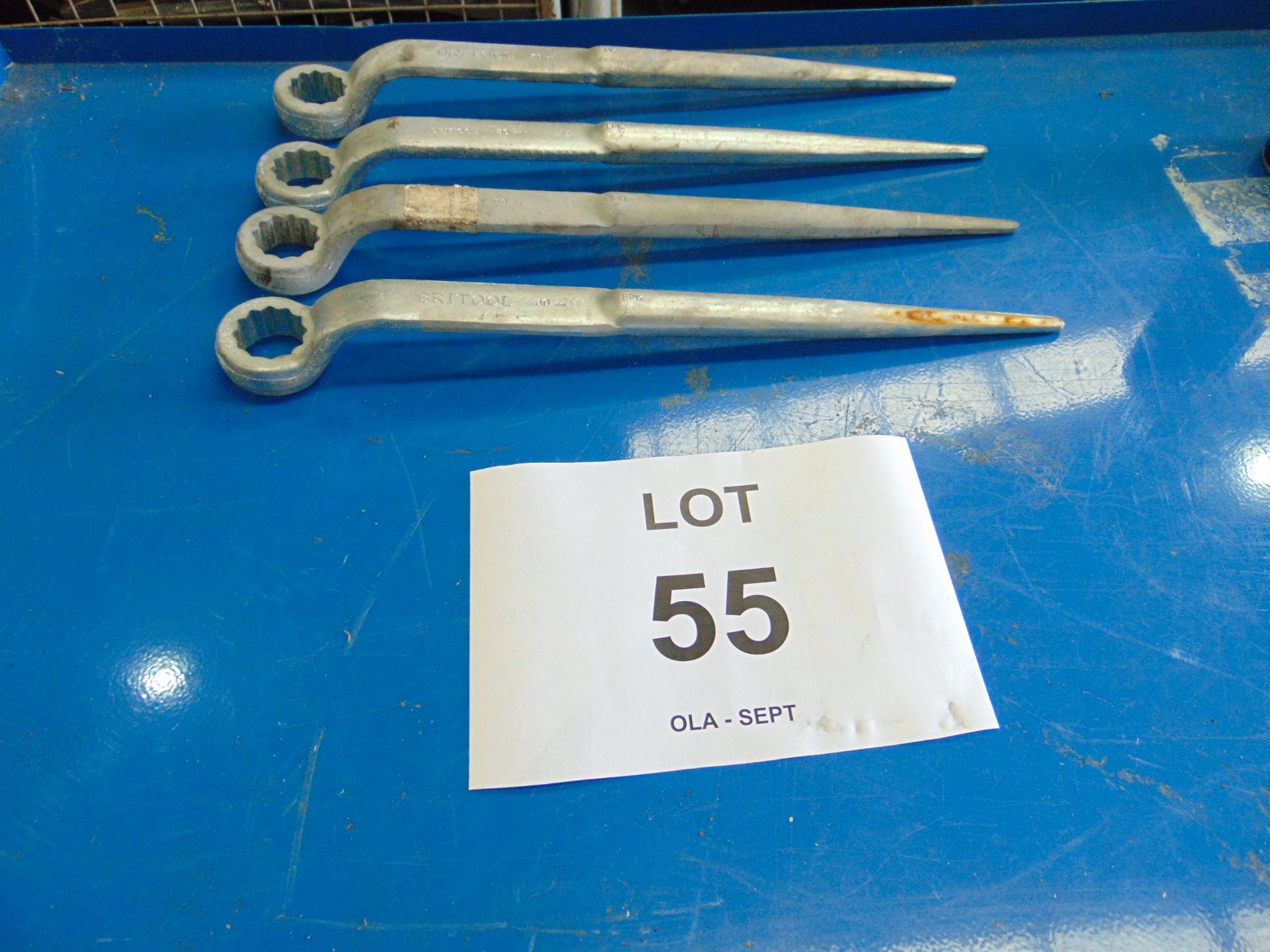 4X BRITOOL 30MM RING SPANNERS UNISSUED - Image 3 of 3