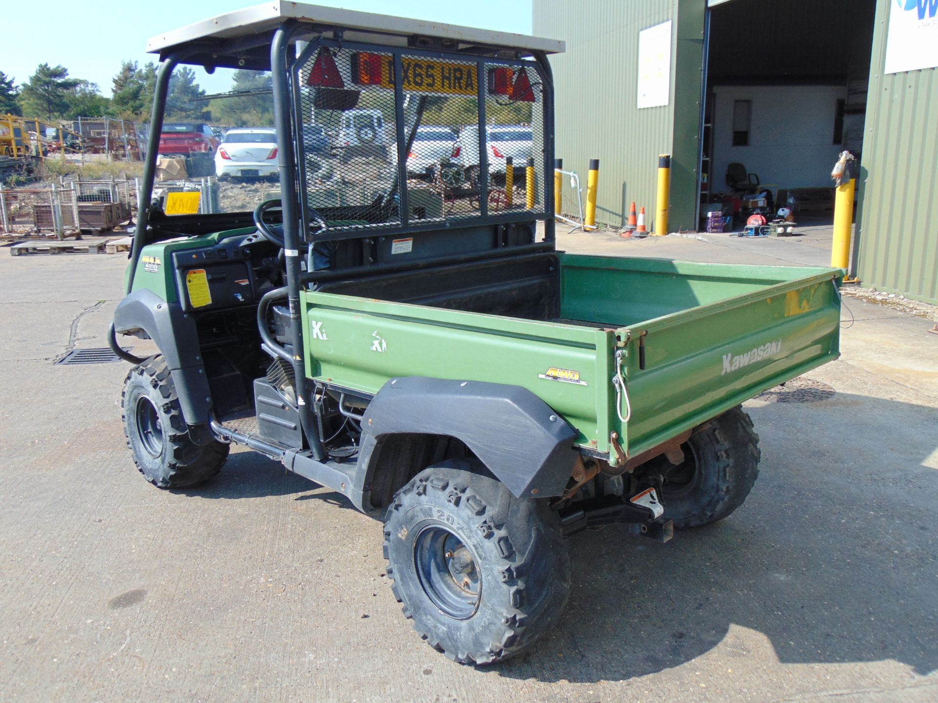 Kawasaki Mule 4010 4WD Diesel Utility Vehicle UTV c/w Power steering 3196 hours Only ! - Image 7 of 21