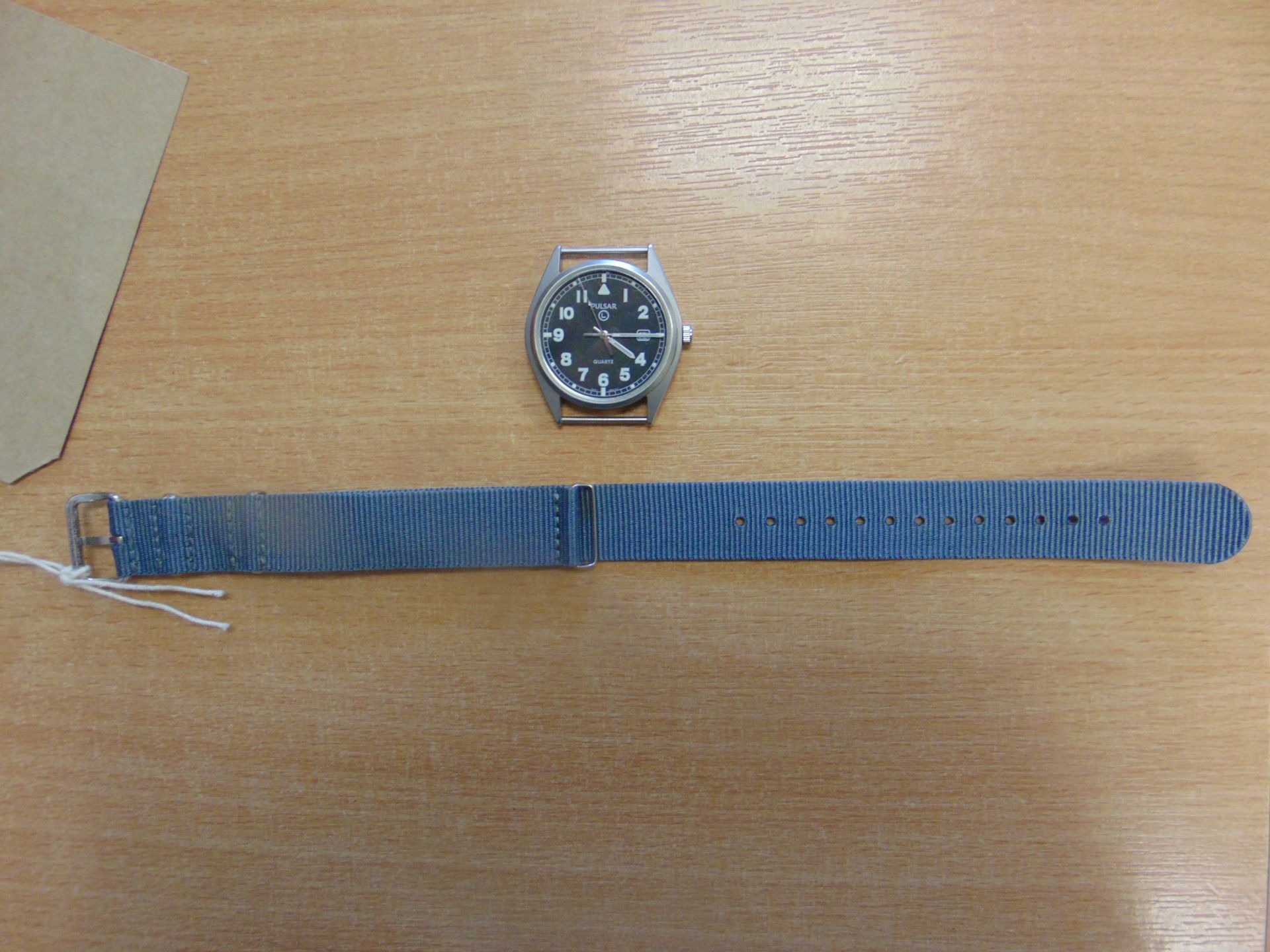 VERY NICE UNISSUED PULSAR SERVICE WATCH NATO MARKINGS- DATED 2002 - Image 5 of 7