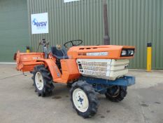 Kubota Compact Tractor c/w RS1200 Rotavator ONLY 124 Hours!