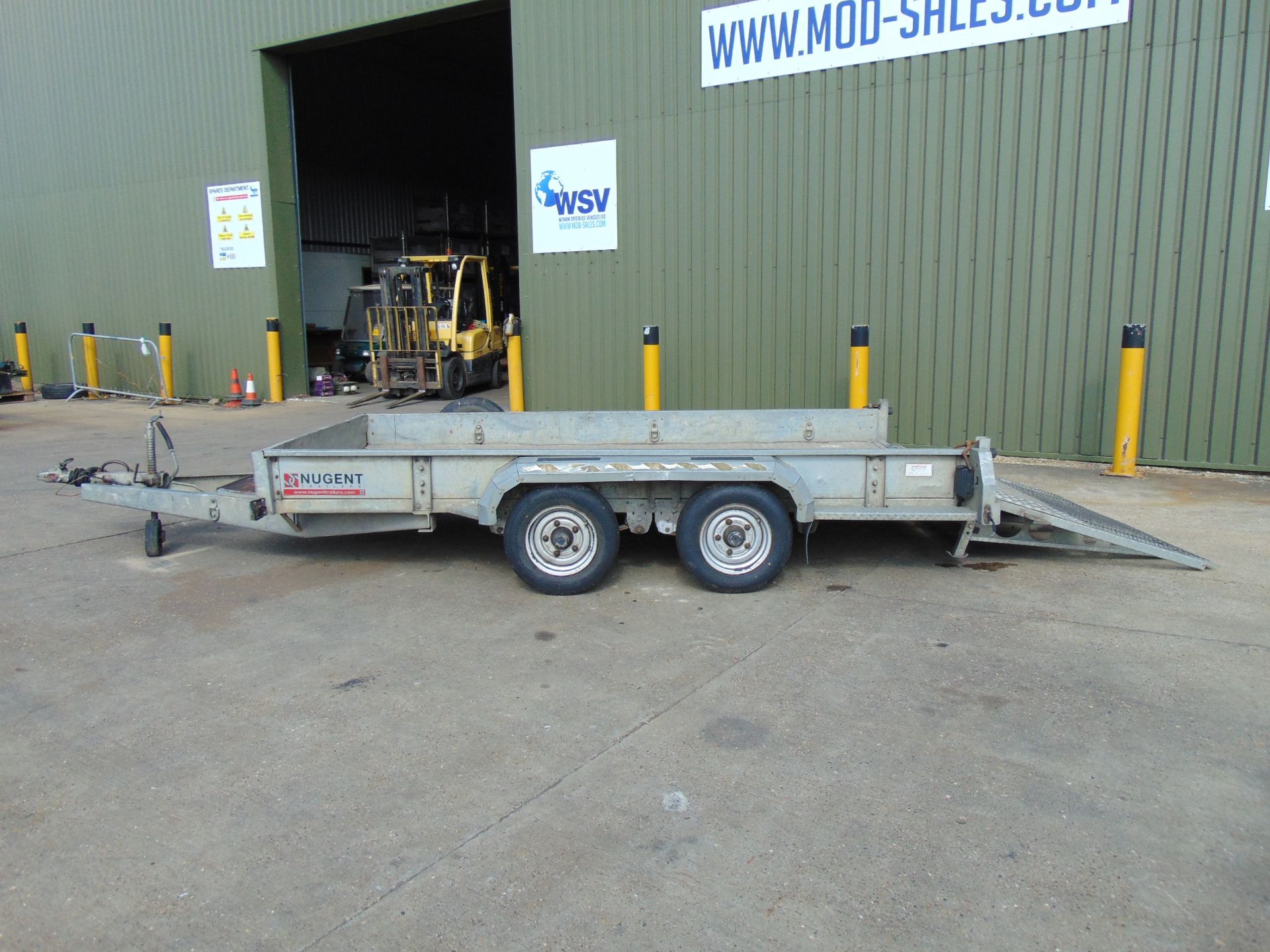 Nugent Twin Axle Plant Trailer with Ramp - Image 11 of 18