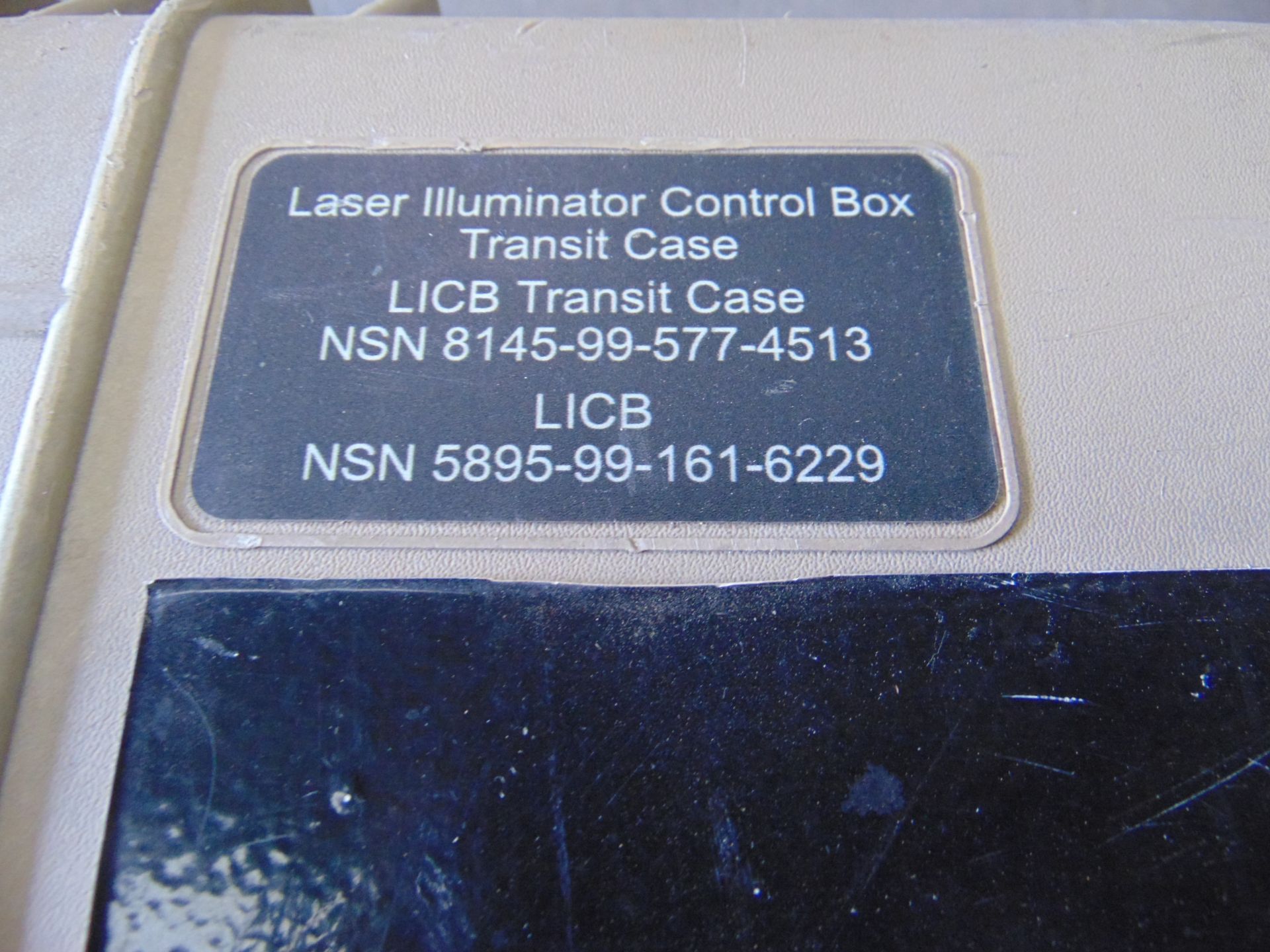 CONTROL BOX IN DESERT PELI CASE UNISSUED. - Image 3 of 4