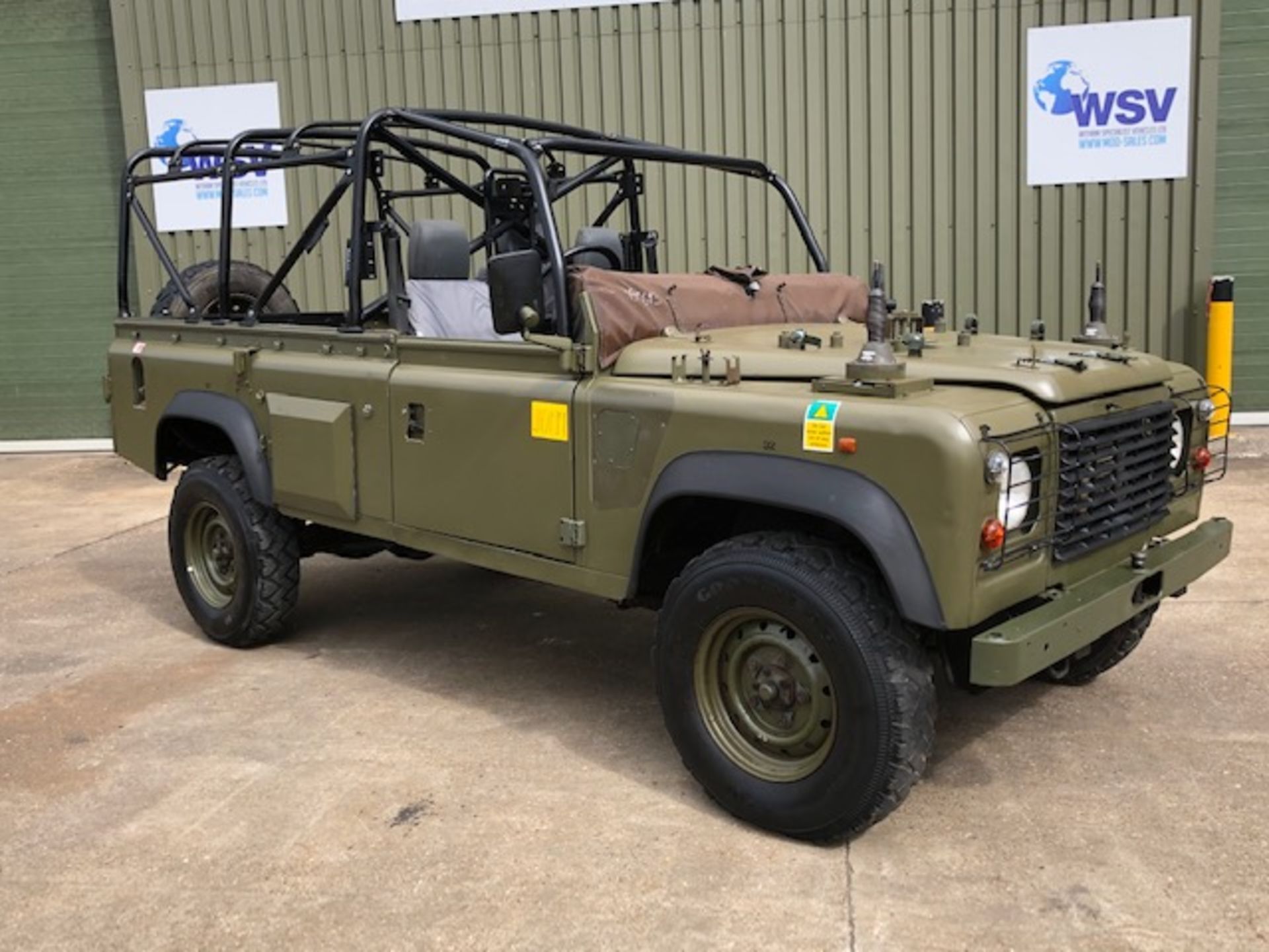 Land Rover Defender Wolf 110 Scout vehicle