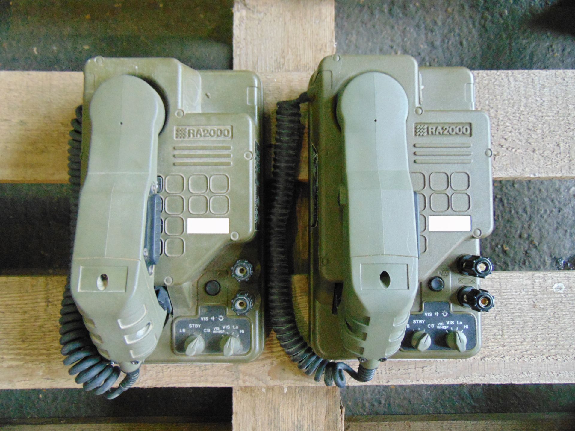 2 x Racal RA2000 PTC414 Combat Field Telephones - Image 7 of 8