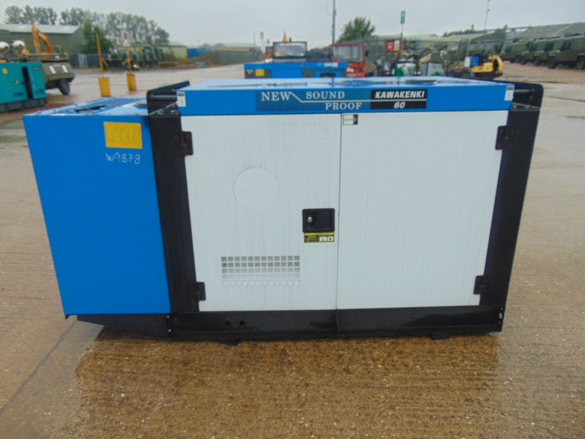 UNISSUED 60 KVA 3 Phase Silent Diesel Generator Set