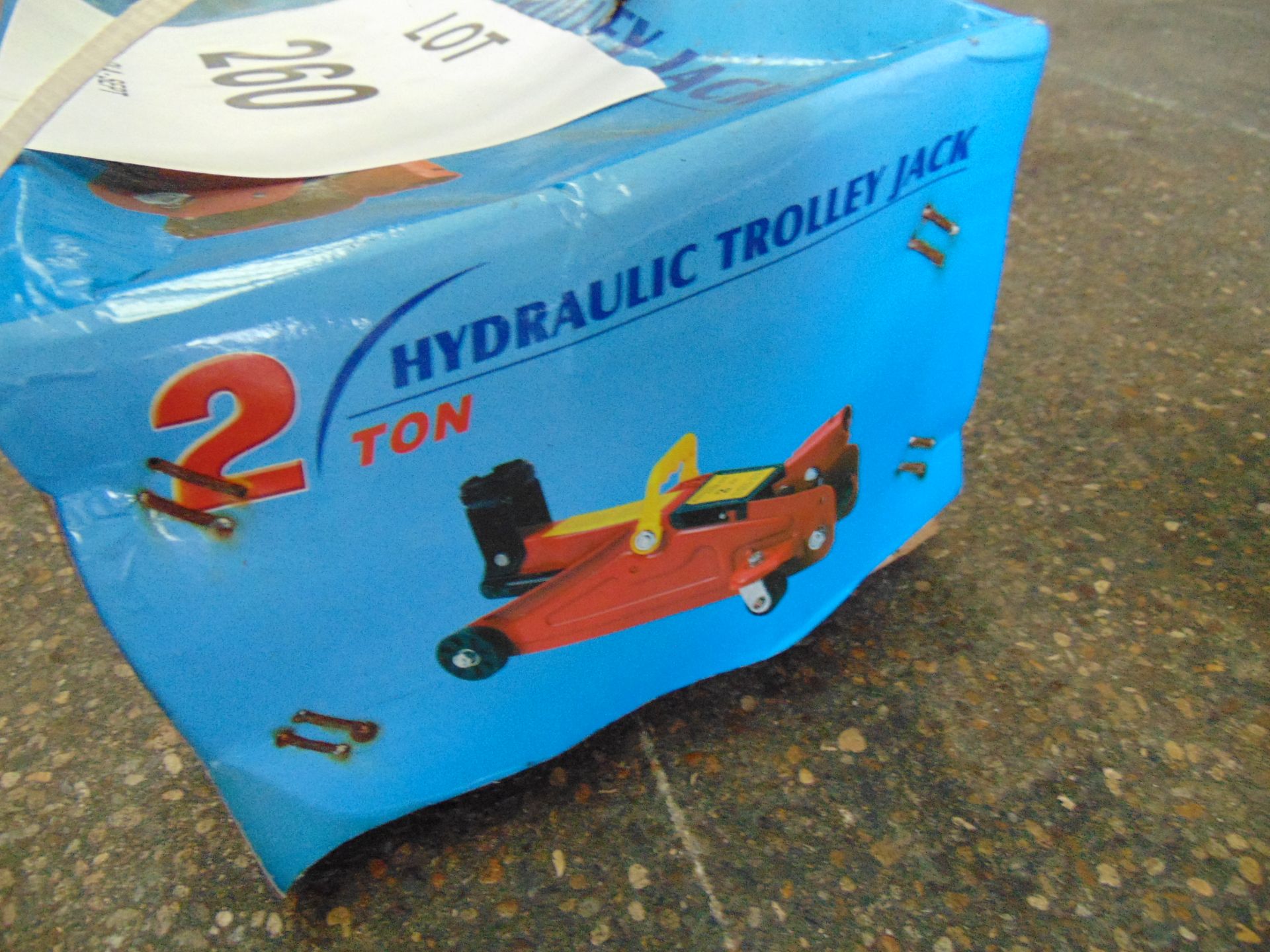 Unused 2 tonne hydraulic Trolley Jack - Bild 7 aus 8