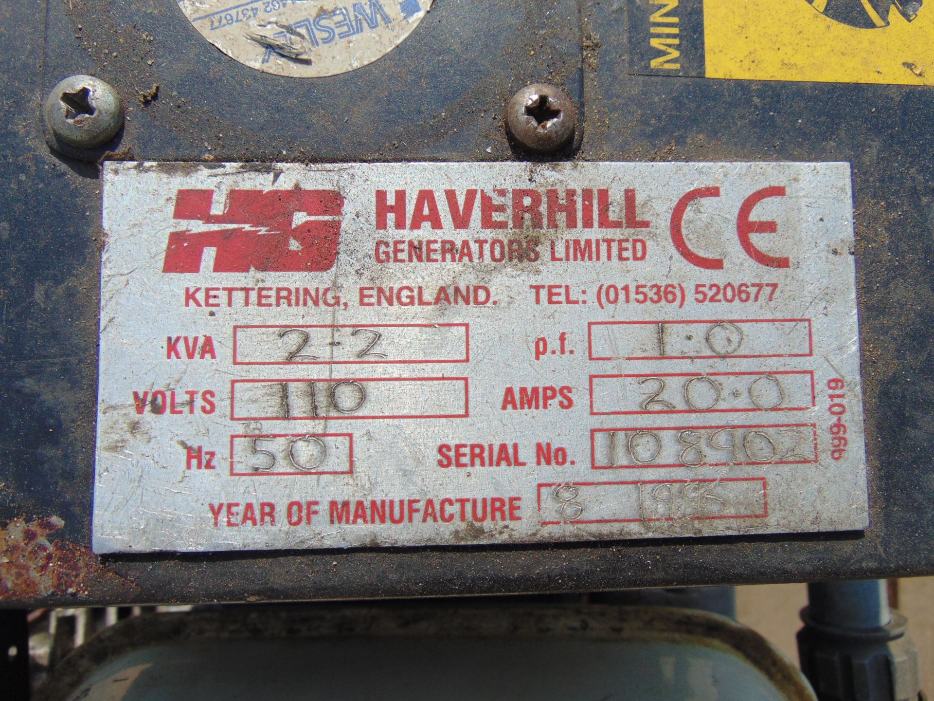 Haverhill 2.2 KVA Petrol Generator - Image 6 of 6