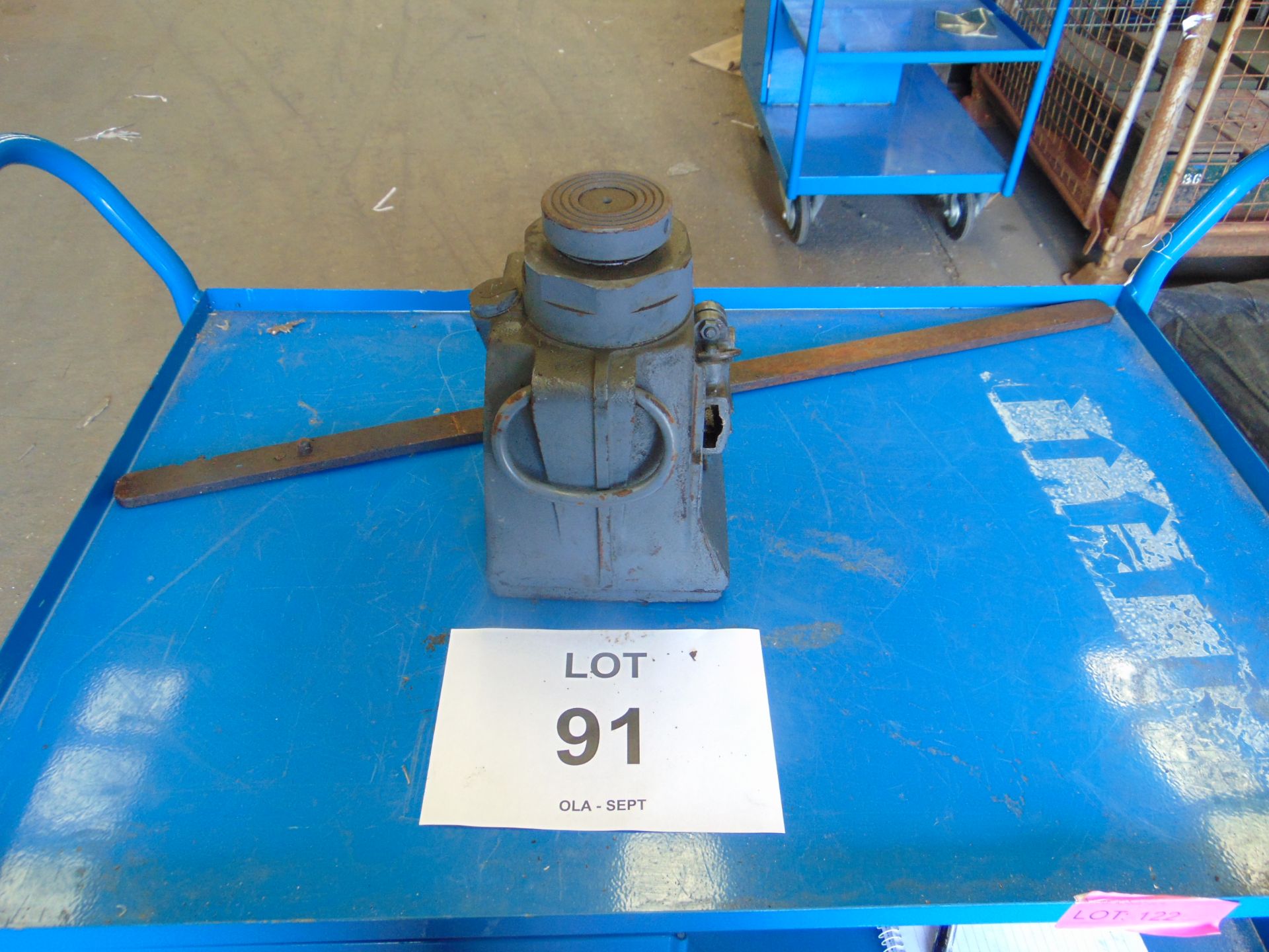 VERY NICE TANGYE 20 TONNE HYDRAULIC BOTTLE JACK