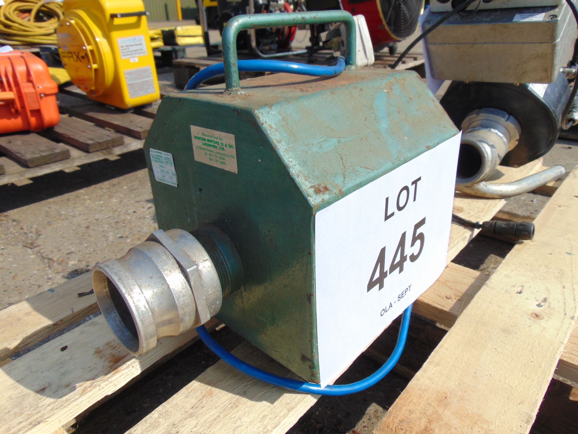 Lay Flat Hose Test Indicator / Blower