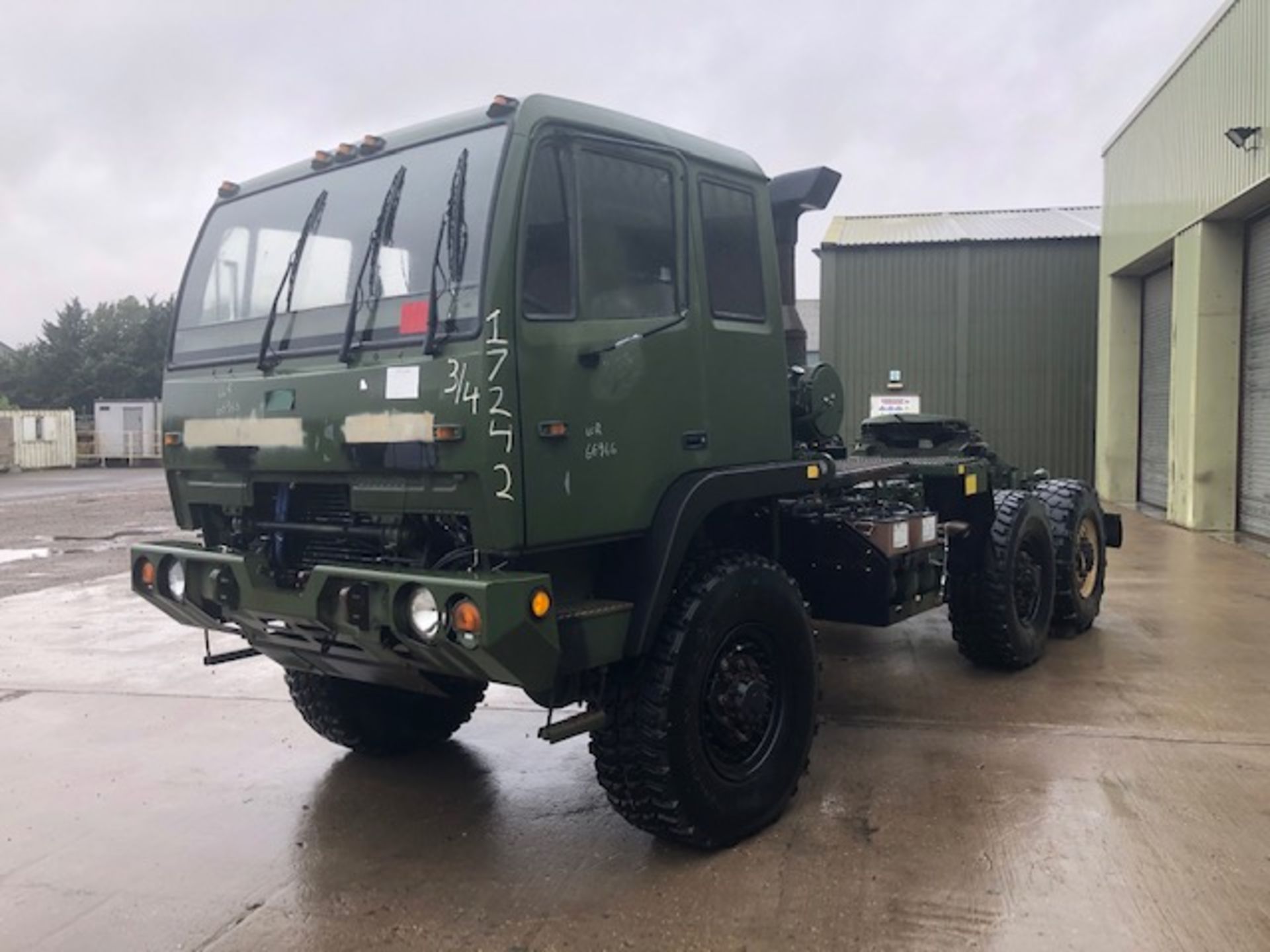 Stewart and Stevenson 6x6 LHD tractor unit model MTV M1088 Cat 3116 turbo Diesel engine 290hp - Image 4 of 38