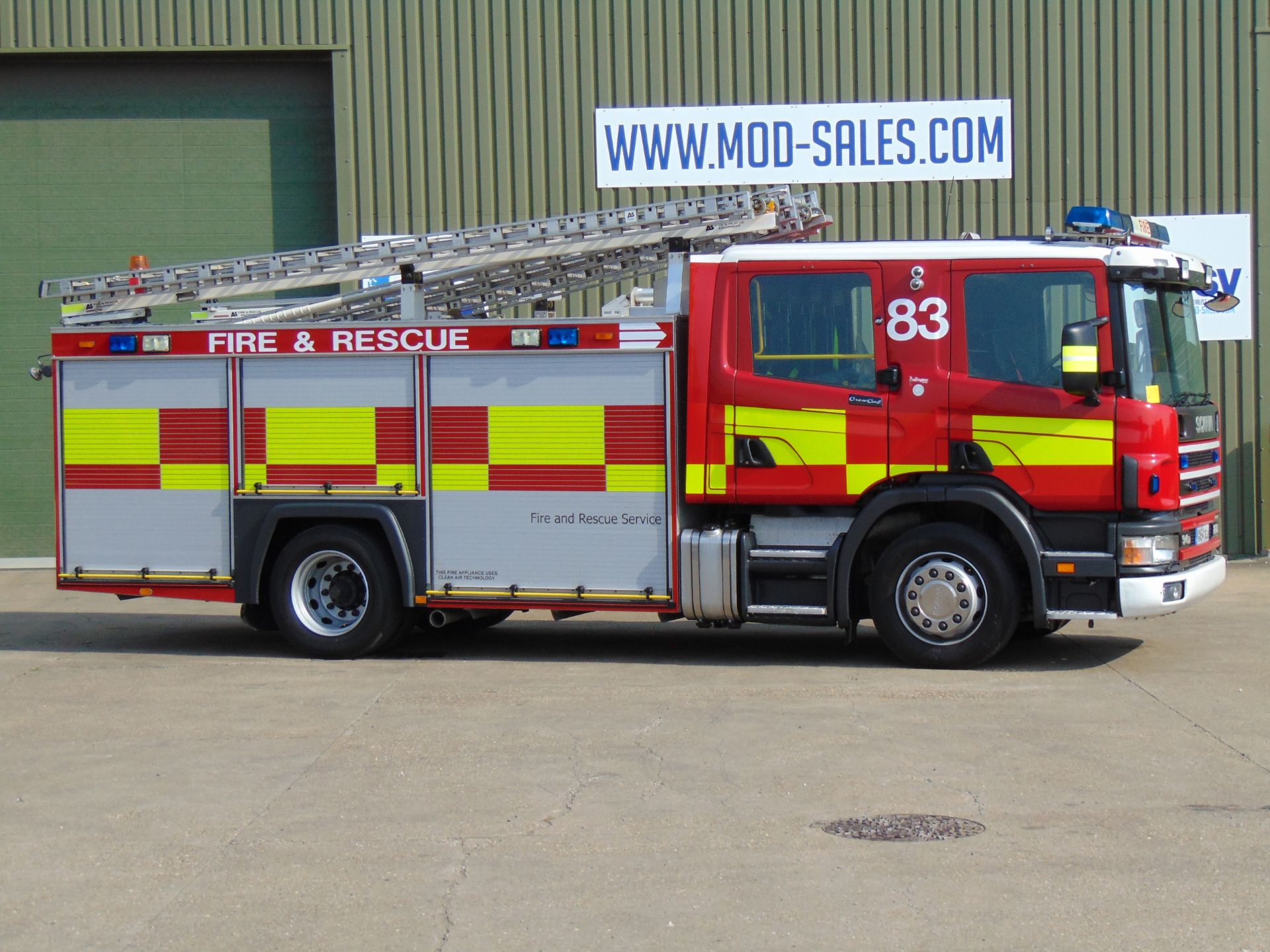 Scania 94D 260 / Emergency One Fire Engine Exceptionally Clean ONLY 68,050km!