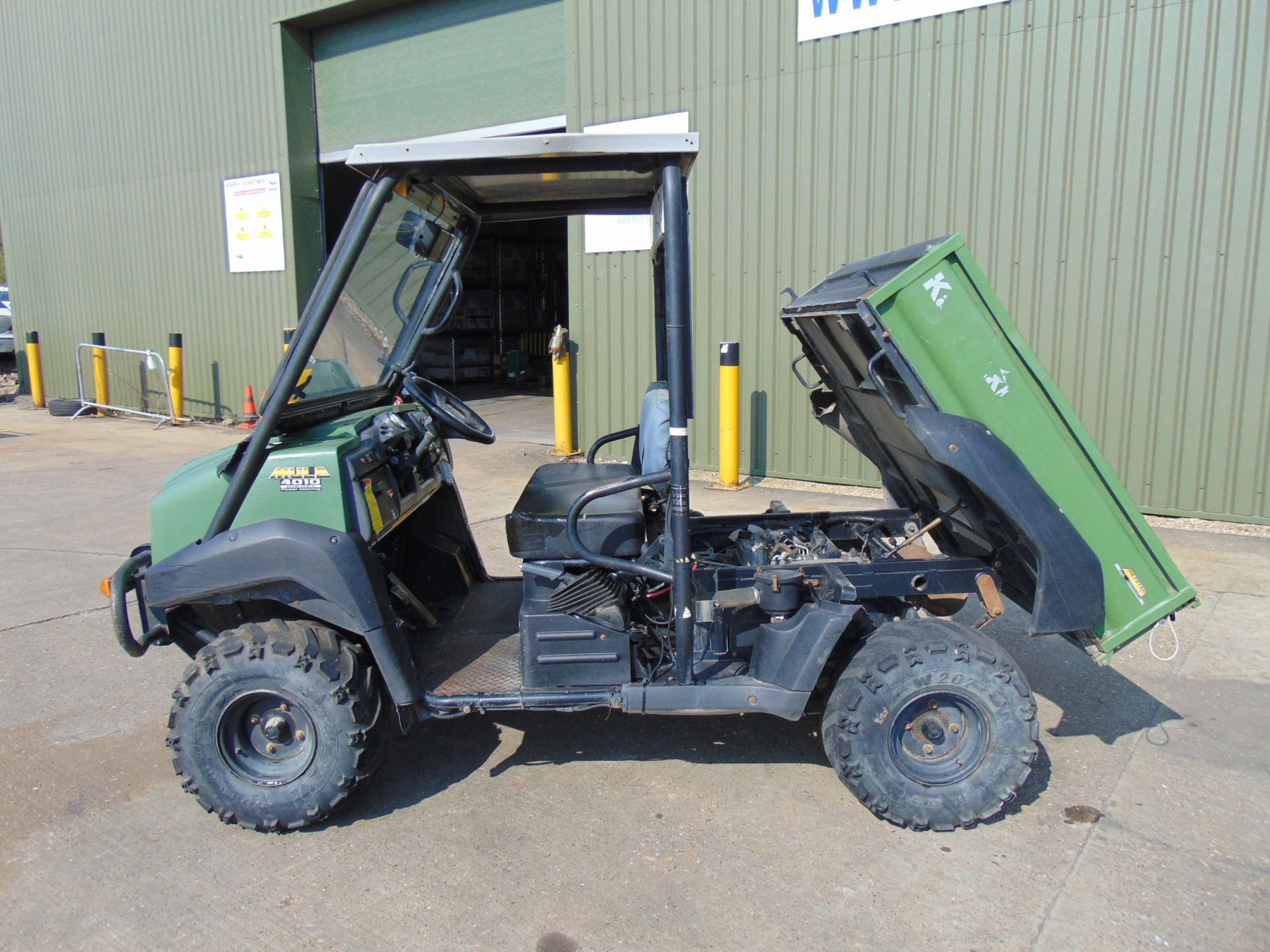 Kawasaki Mule 4010 4WD Diesel Utility Vehicle UTV c/w Power steering 3196 hours Only ! - Image 10 of 21