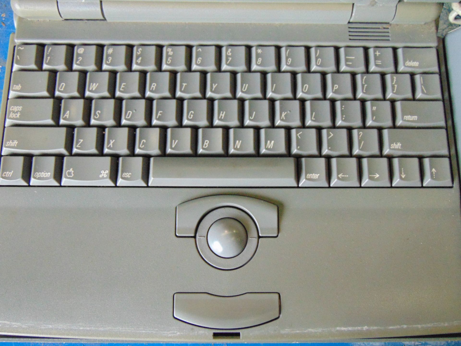 Vintage Macintosh Powerbook 100 Laptop Computer - Image 3 of 12