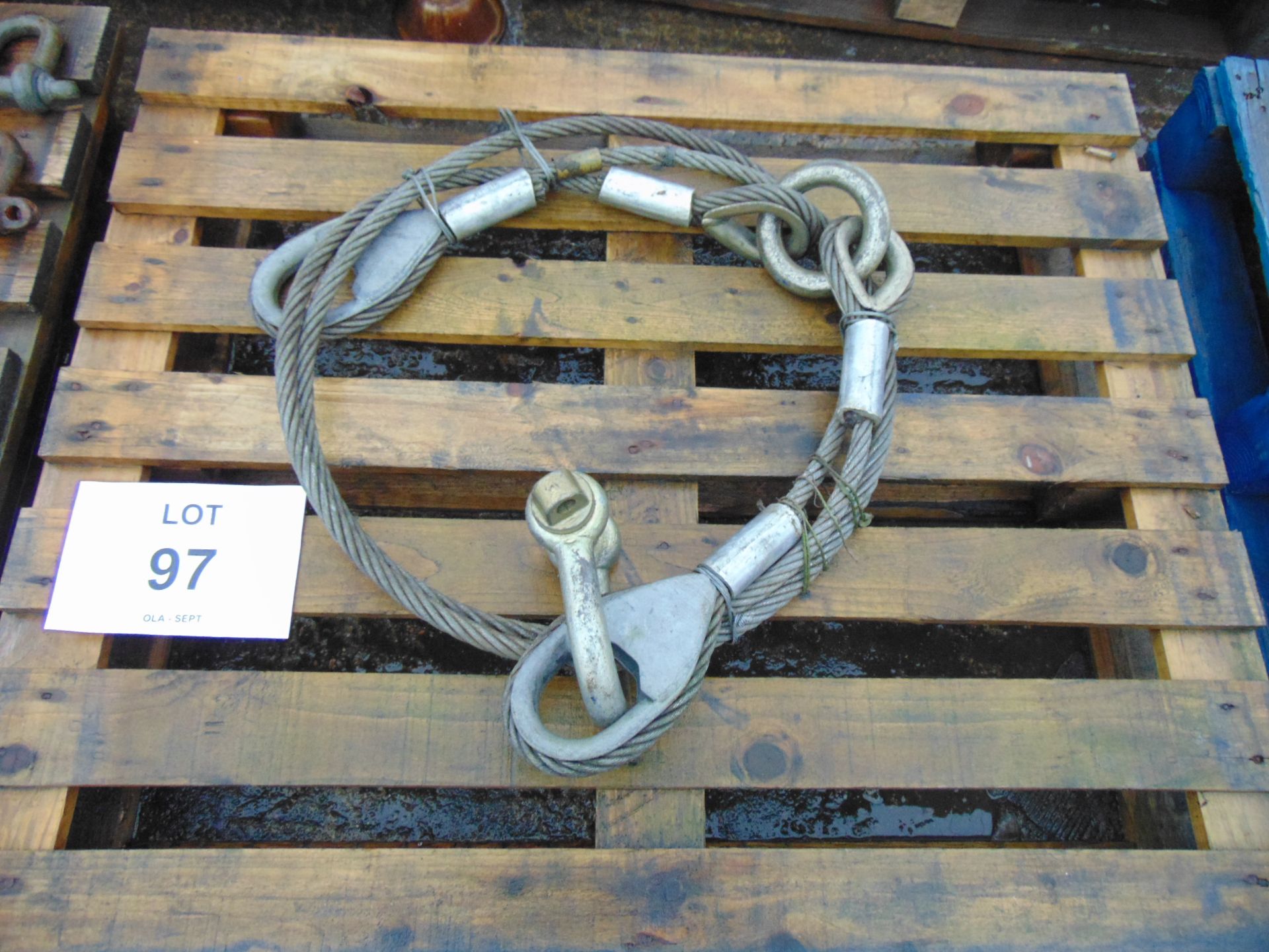 Unissued Recovery Wire Rope Assy