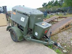 Ex Uk Royal Air Force Trailer Mounted 25 KVA Generator