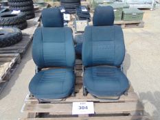 2 x Land Rover Exmoor Trim Complete Seat Assemblies