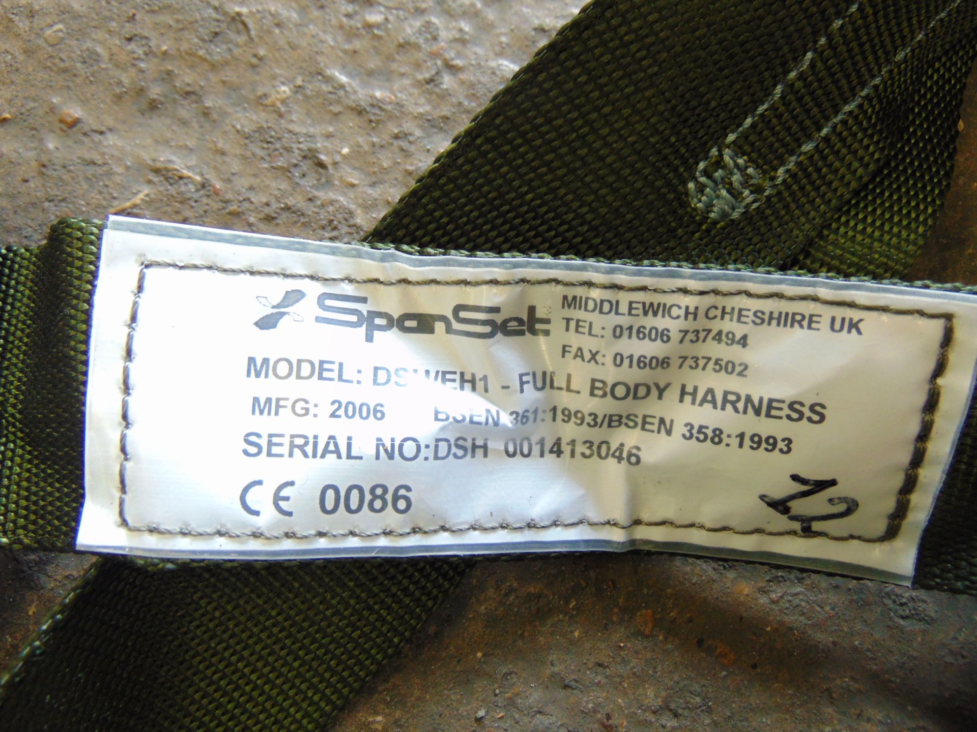 2 x Unissued Spanset Full Body Fall Arrest Harnesses - Image 7 of 7