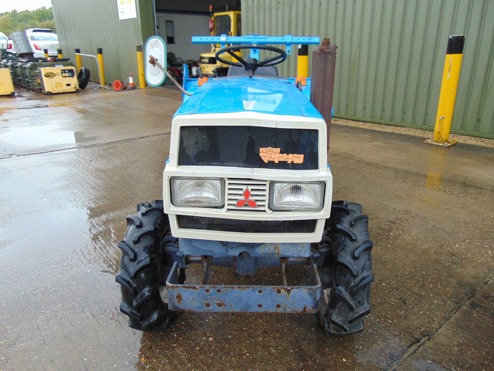 Mitsubishi MT1601D Compact Tractor c/w rotavator 797 hours only! - Image 2 of 25