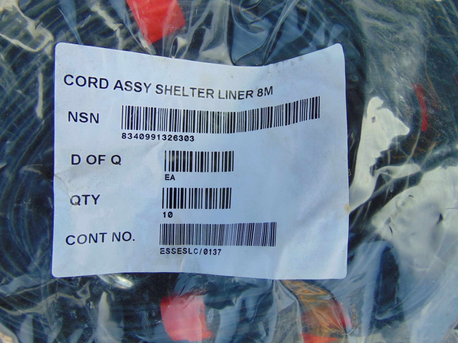 100 x Unissued 8m Shelter Liner Cords - Image 2 of 3