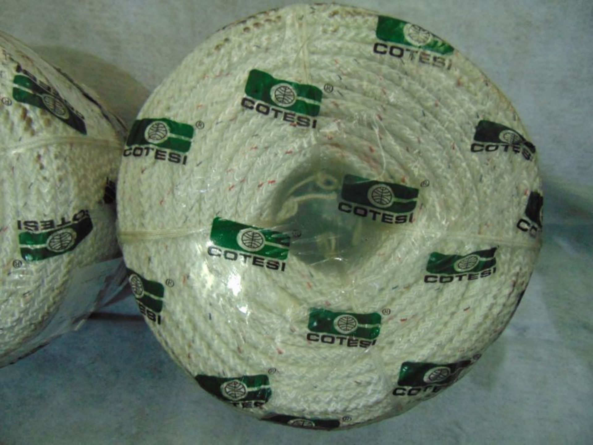 2 x UNISSUED 220Mtr Coil of 9mm Dia Polyester Cord - Image 2 of 3