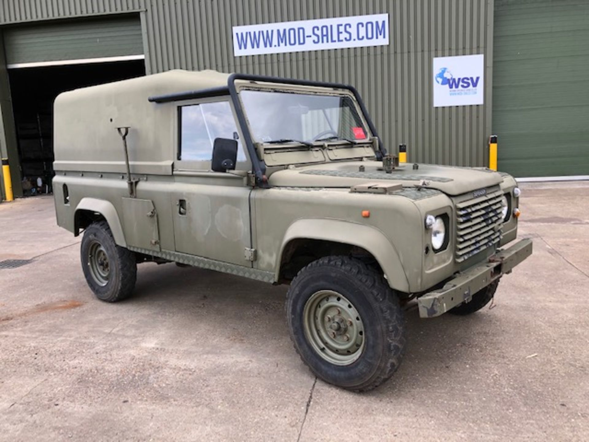 Left Hand Drive Land Rover 110 Tithonus hardtop 71,000 kms only !