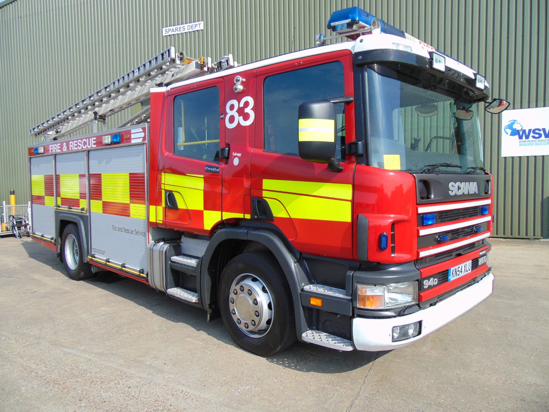 Scania 94D 260 / Emergency One Fire Engine Exceptionally Clean ONLY 68,050km! - Image 2 of 48