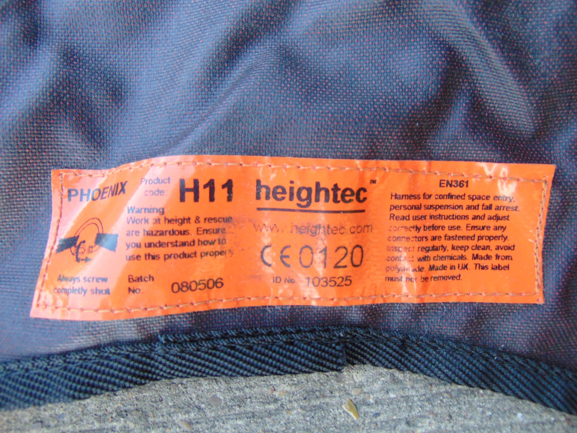 4 x Heightec H11 working at height safety harness - Image 4 of 4