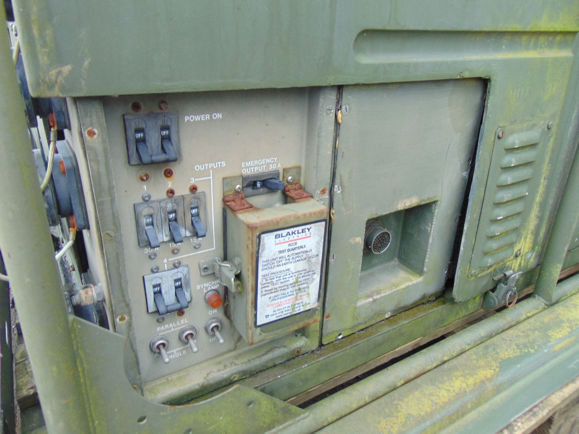 Lister/ Petter 5.6 KVA 240 volt single phase 50 Hz Diesel Generator - Image 5 of 6