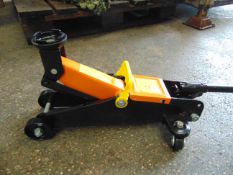 Unused 2 tonne hydraulic Trolley Jack