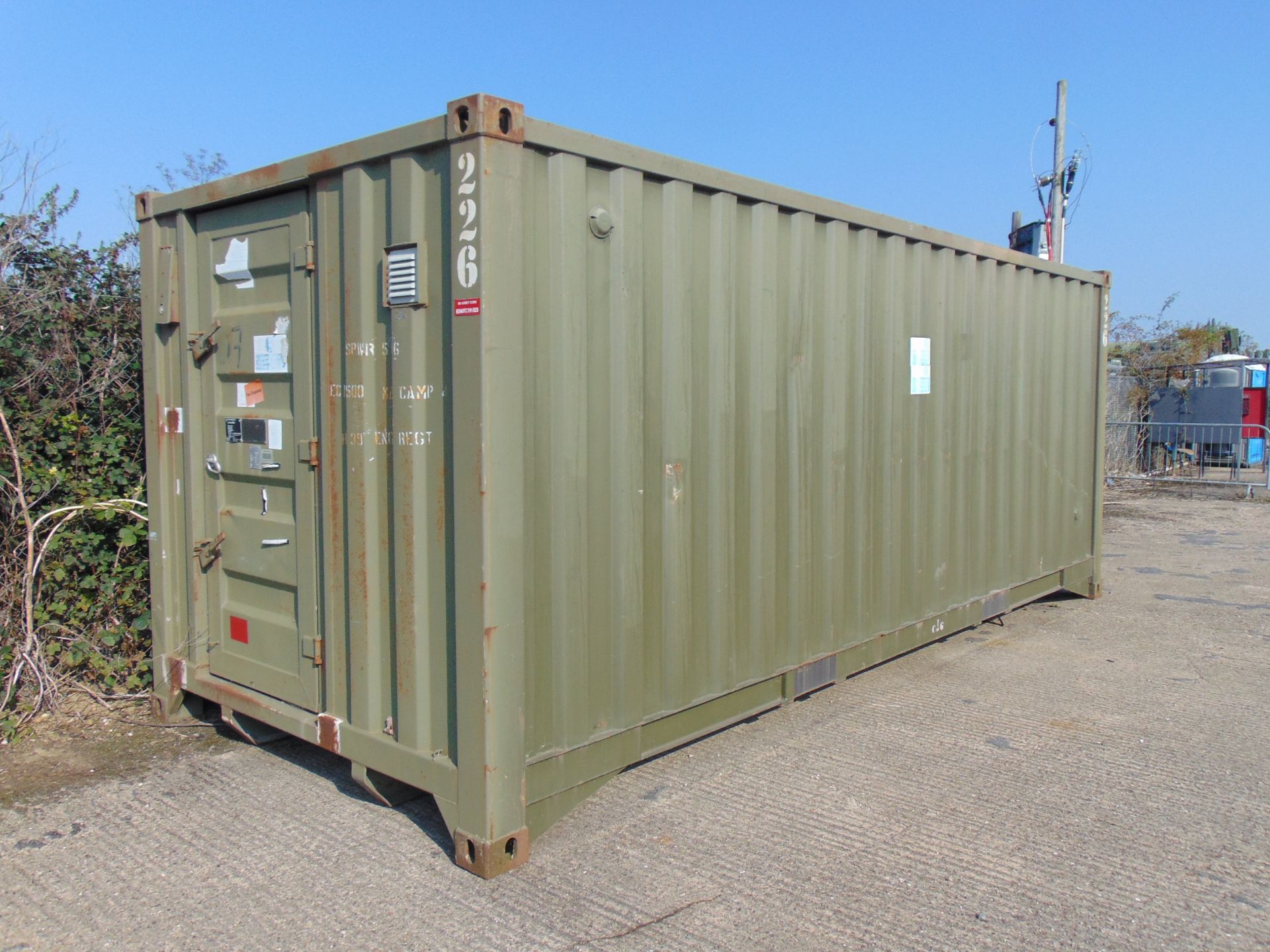 Frontline toilet and shower block units