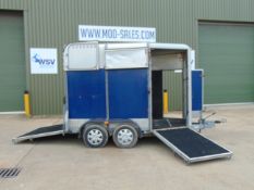 Ifor Williams Twin Horsebox Trailer