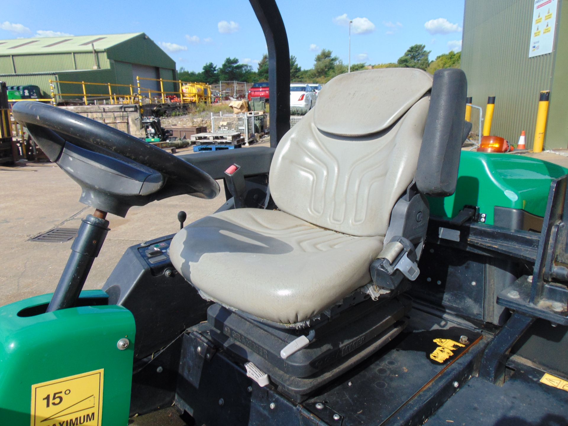 2012 Ransomes HR 3300T Outfront 3 Blade Hydraulic Rotary Mower. 4,560 hrs from UK Govt Contract. - Image 12 of 22