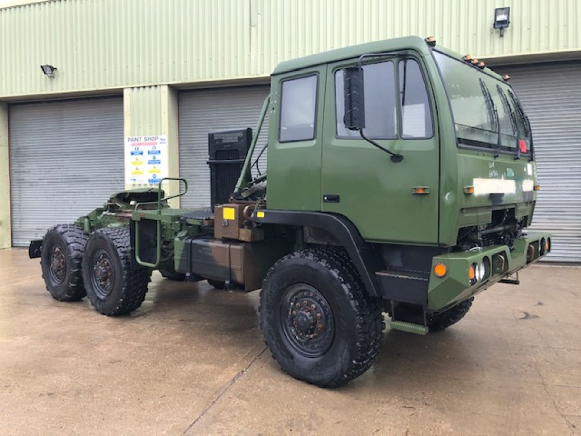 Stewart and Stevenson 6x6 LHD tractor unit model MTV M1088 Cat 3116 turbo Diesel engine 290hp