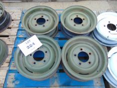 4 x Land Rover Defender 5.5/16 Wheel Rims