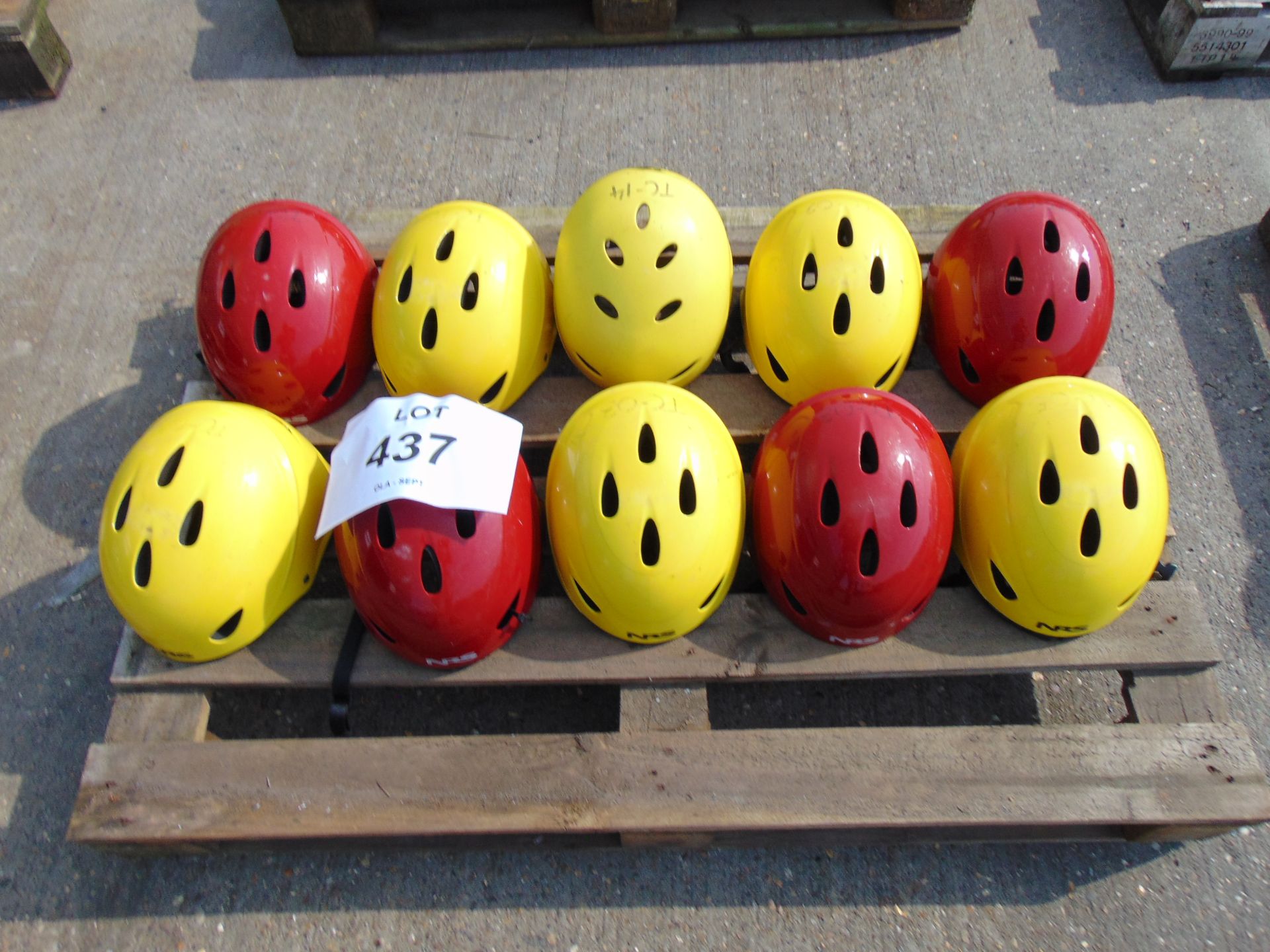 10 x Climbing-White Water Rafting-Kayak Etc Safety Helmets