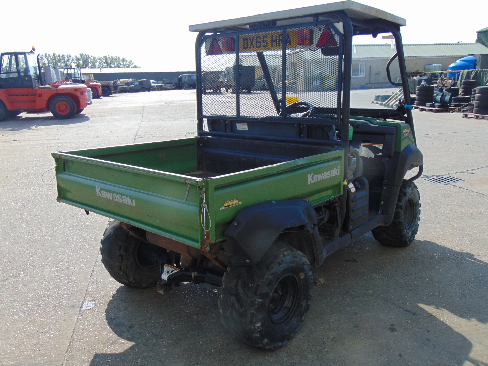 Kawasaki Mule 4010 4WD Diesel Utility Vehicle UTV c/w Power steering 3196 hours Only ! - Image 9 of 21