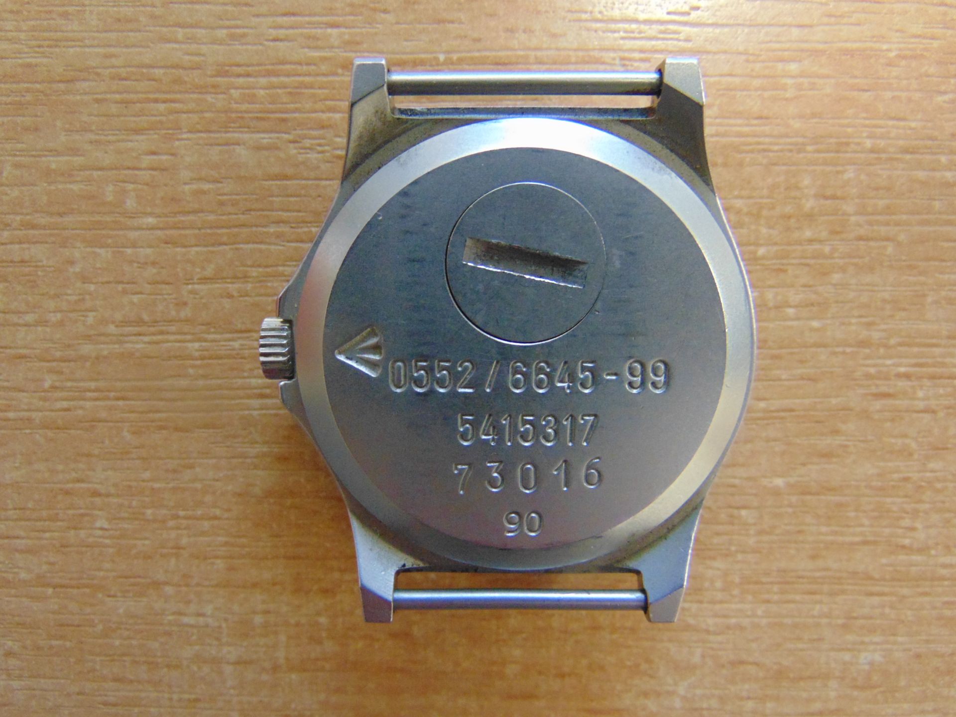 VERY RARE C.W.C 0552 RM/NAVY ISSUE SERVICE WATCH DATED 1990- GULF WAR - Image 5 of 7