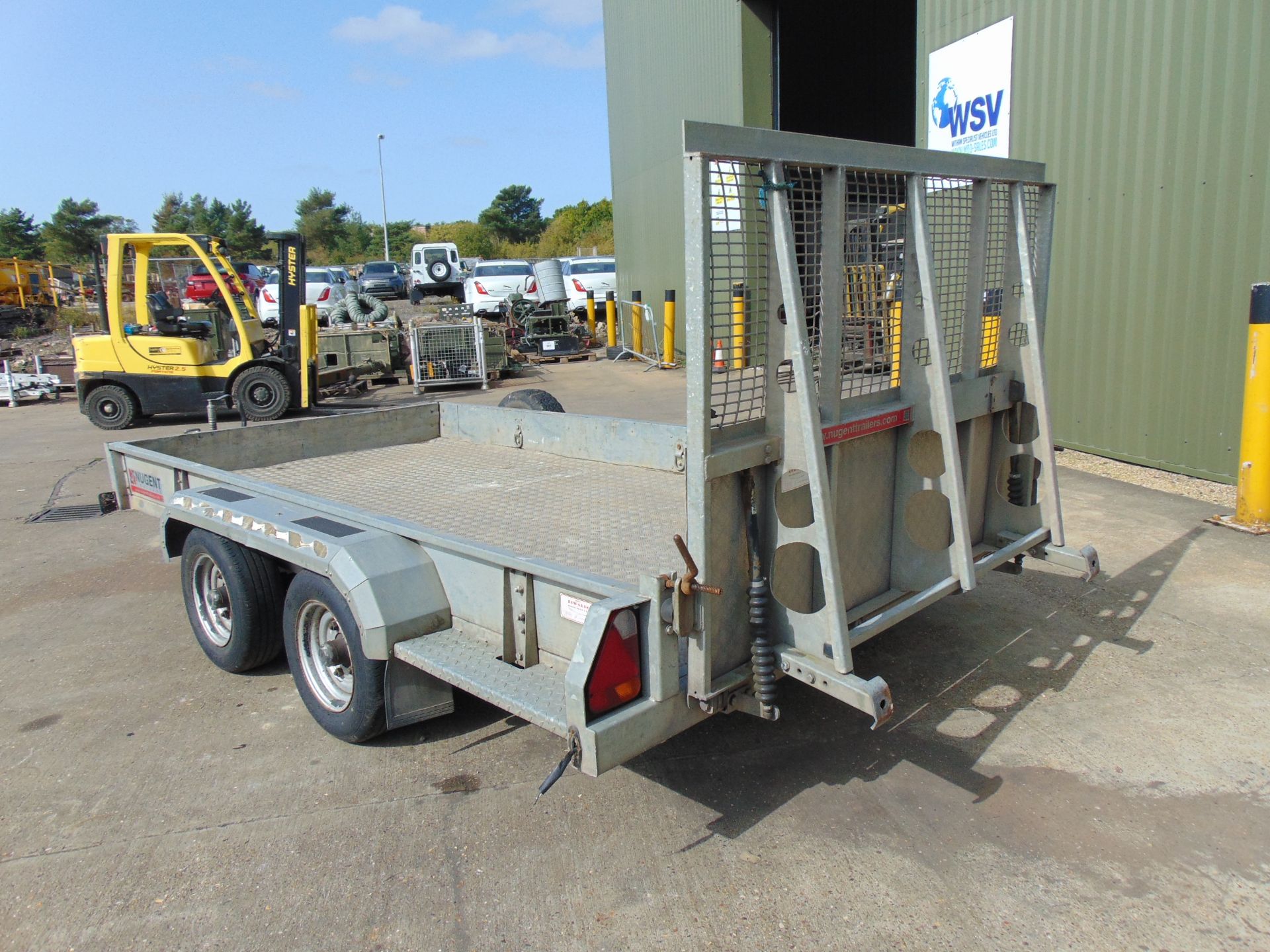 Nugent Twin Axle Plant Trailer with Ramp - Image 4 of 18