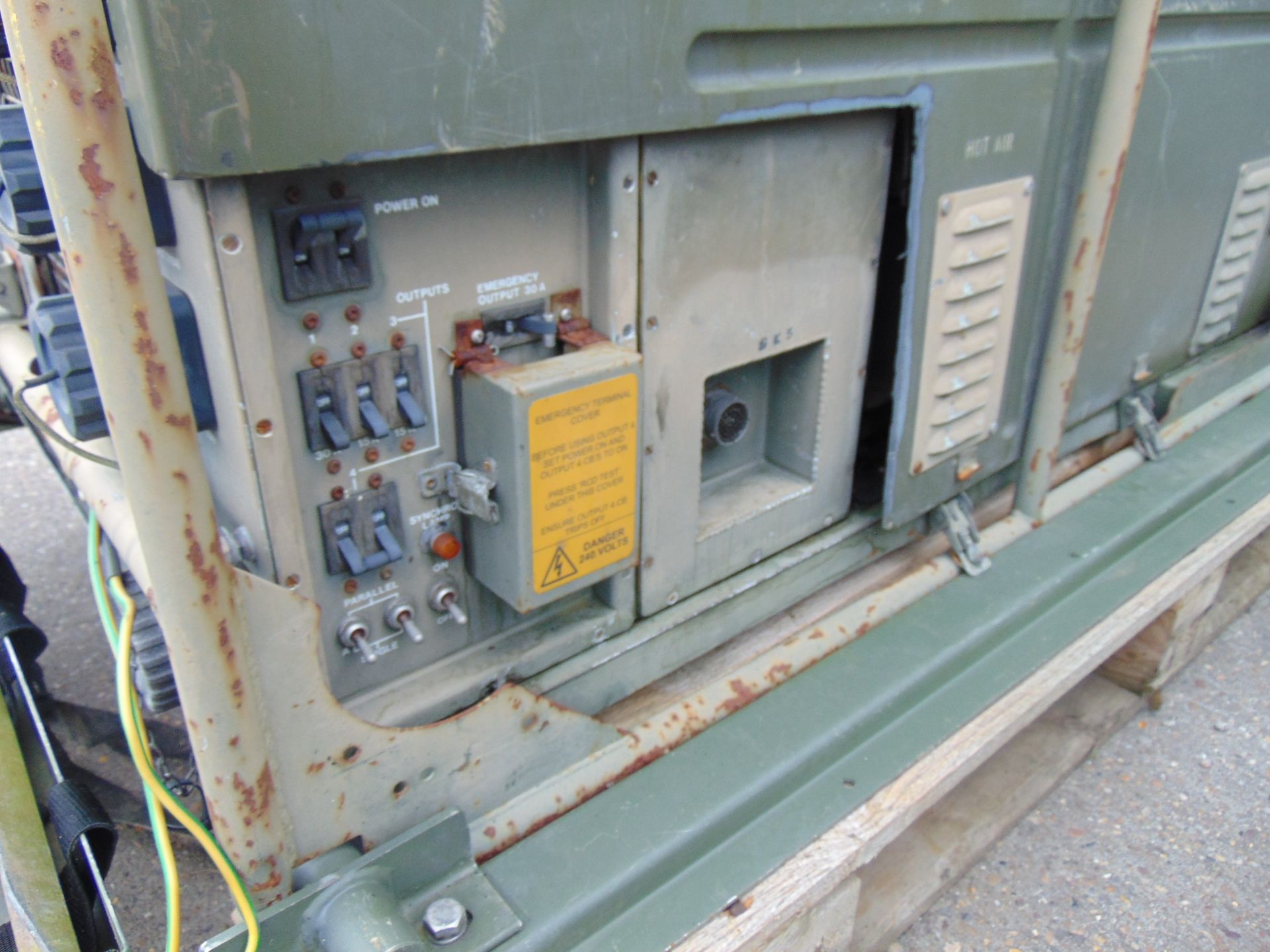 Lister/ Petter 5.6 KVA 240 volt single phase 50 Hz Diesel Generator - Image 5 of 6