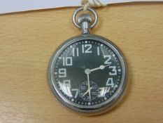 VERY RARE NON LUMINOUS WALTHAM NAVY ISSUE SERVICE WATCH