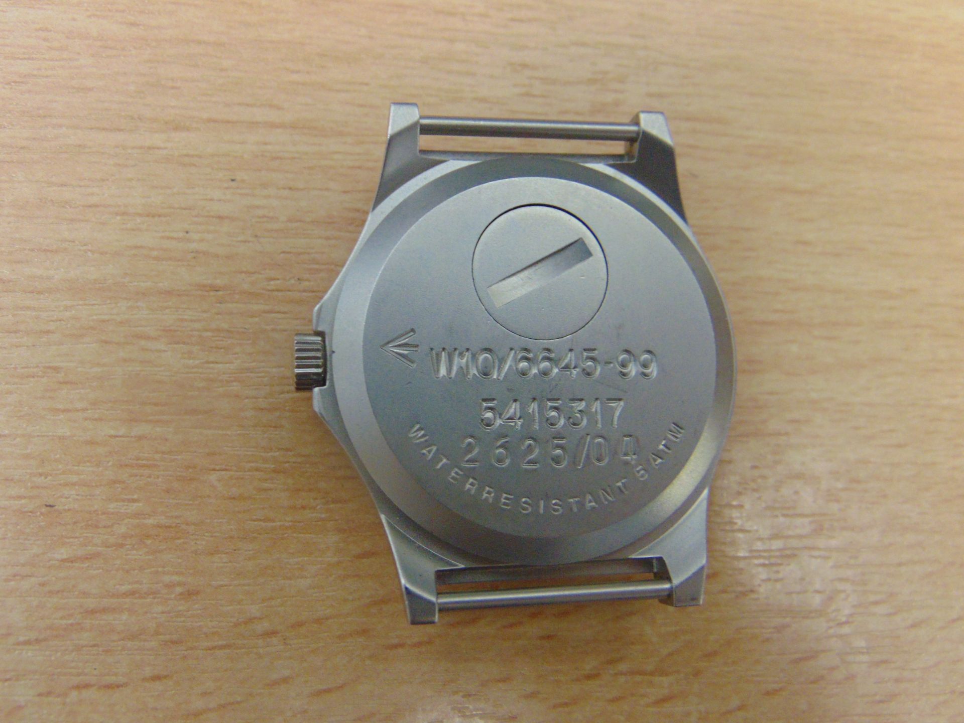 UNISSUED CWC W10 SERVICE WATCH WATER RESISTANT TO 5ATM- DATED 2004 - Image 5 of 9